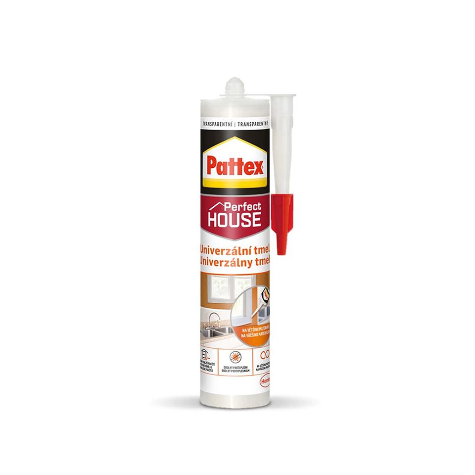 PATTEX SILIKON UNIVERZÁLNÍ TRANSPARENTNÍ 280ml