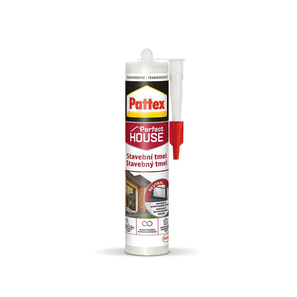 PATTEX SILIKON NEUTRÁLNÍ TRANSPARENTNÍ 280ml