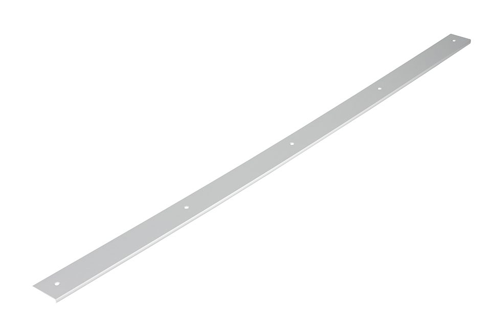 Ukončovací lišta pro pracovní desku 38mm "0" radius délka 900mm pravá hliník