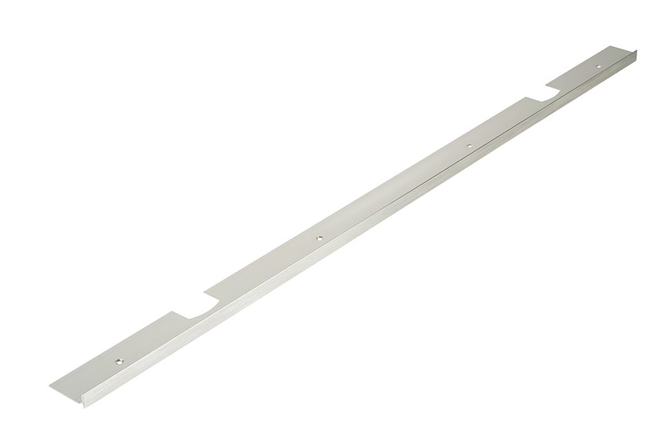 Spojovací lišta rohová/prodlužující pro PD 38 "0" radius délka 900mm L/P nerez