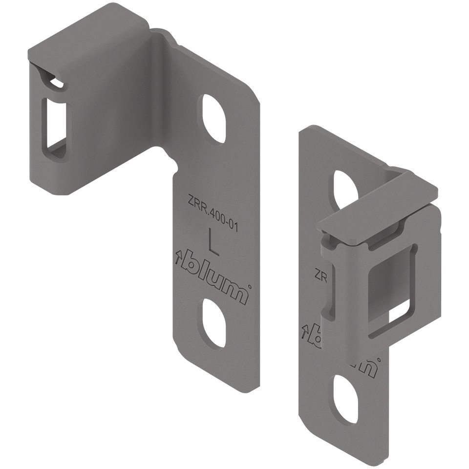 BLUM ZRR.4000 variabilní držák relingu MERIVOBOX, indium šedá, IG-M