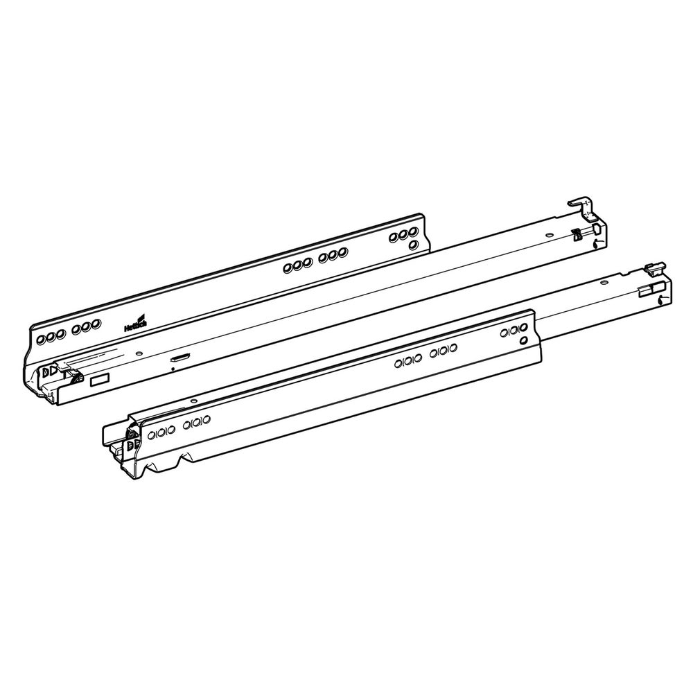 HETTICH 9318171 Actro You celovýsuv, 300mm/40kg, levá, SiSy