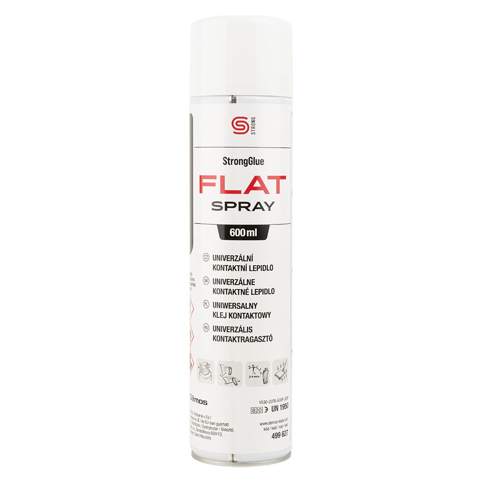 StrongGlue Kontaktní lepidlo FLAT 600ml sprej