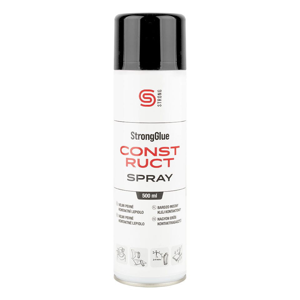 StrongGlue Kontaktní lepidlo CONSTRUCT 500ml sprej