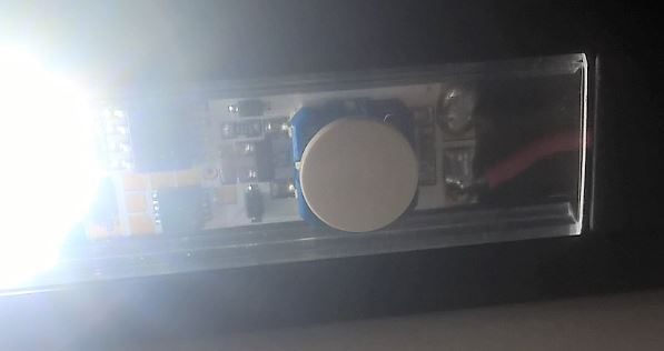 StrongLumio LED mechanický vypínač 12/24V do profilů, 90W/180W
