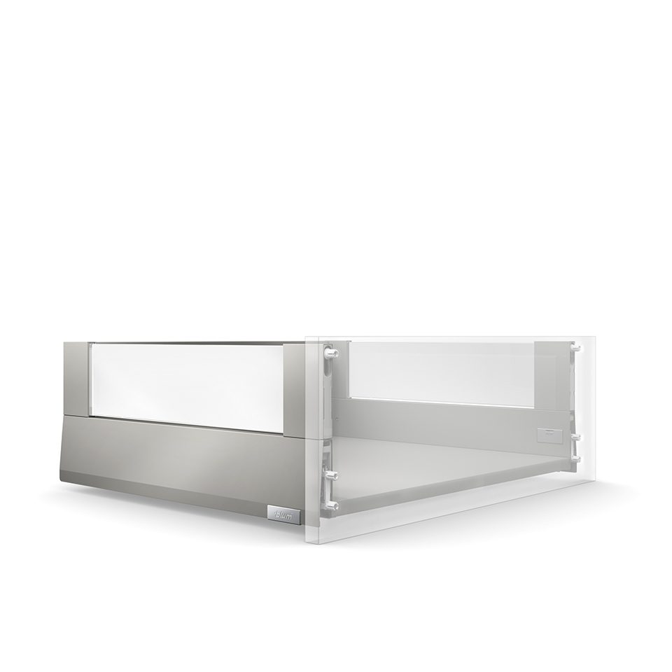 K-BLUM Merivobox, zásuvka E boxcover 270mm/40kg, světle šedá IG, Inserta
