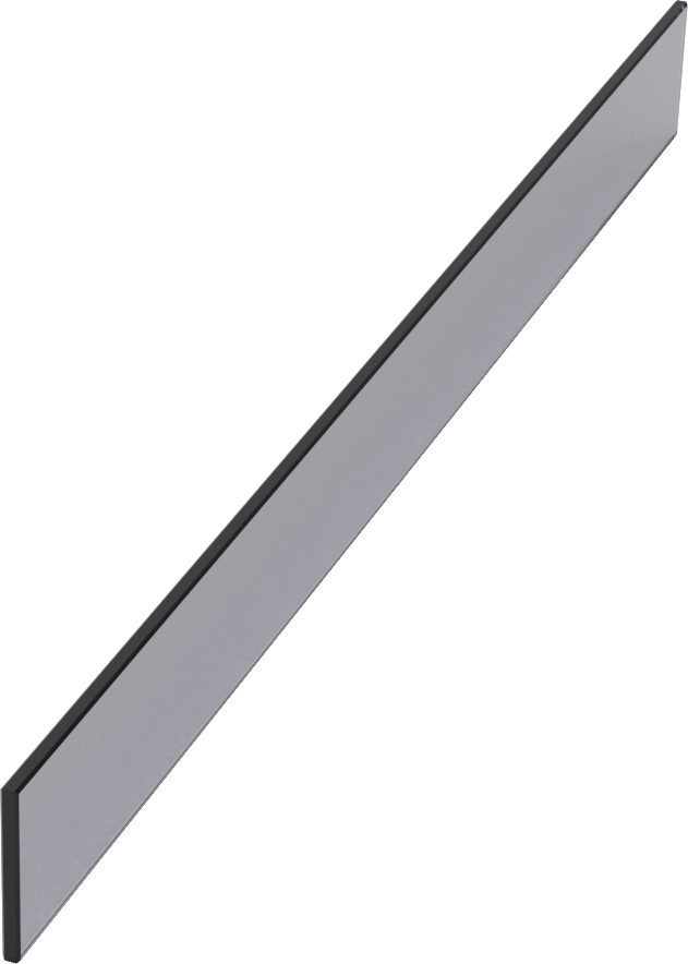 K-KES Conero, zásuvka se zadní výplní, H72/475, KB=500, černá