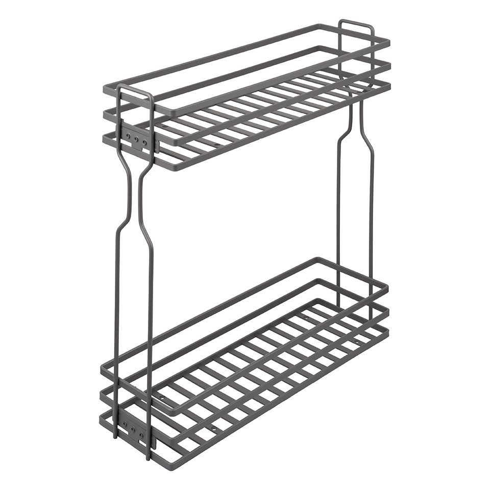 StrongWire dvojkoš boční 200mm samotný tmavě šedý