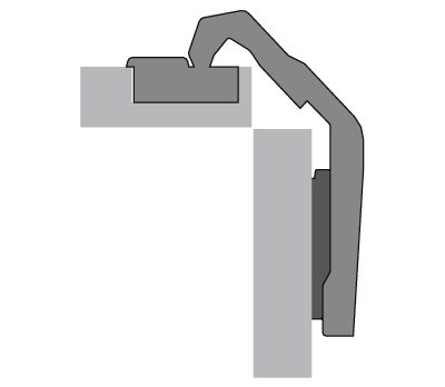 HETTICH 9090115 Intermat závěs roh. skříň 50°/65° TB Sensys vrut