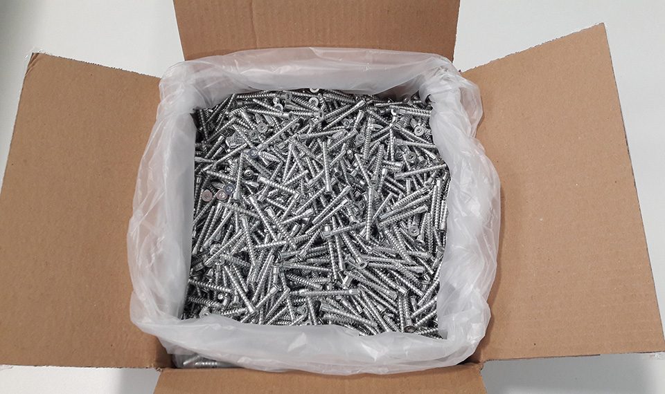 StrongFix Konfirmát 6,4/50mm zinek bílý bulk