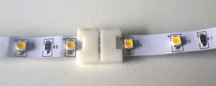 StrongLumio spojka LED pásků 8mm, 2 piny