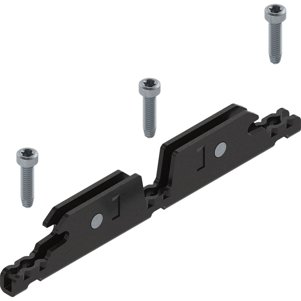BLUM 24K4201A Aventos HKi čelní příchyt, alu, Onyx