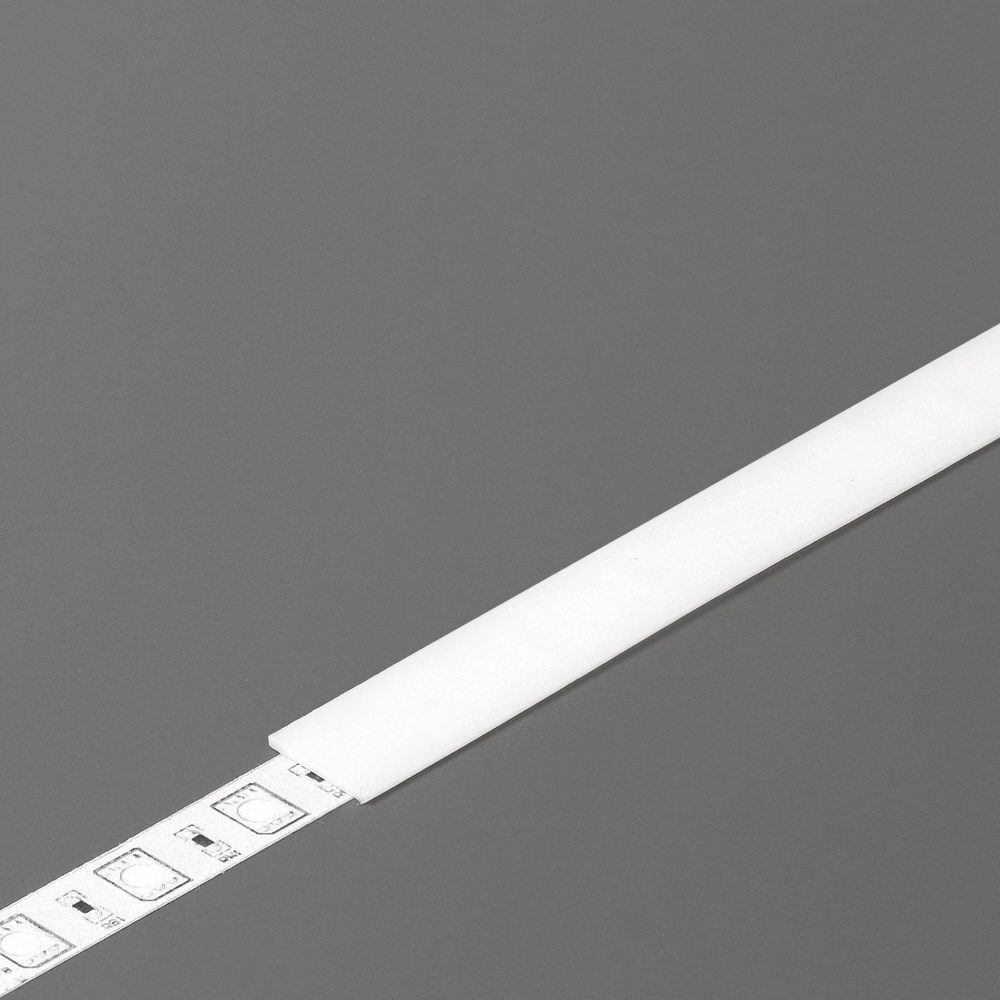 StrongLumio krycí lišta A k profilu Slim 8/Smart 10 násuvná, 1000mm mléčná