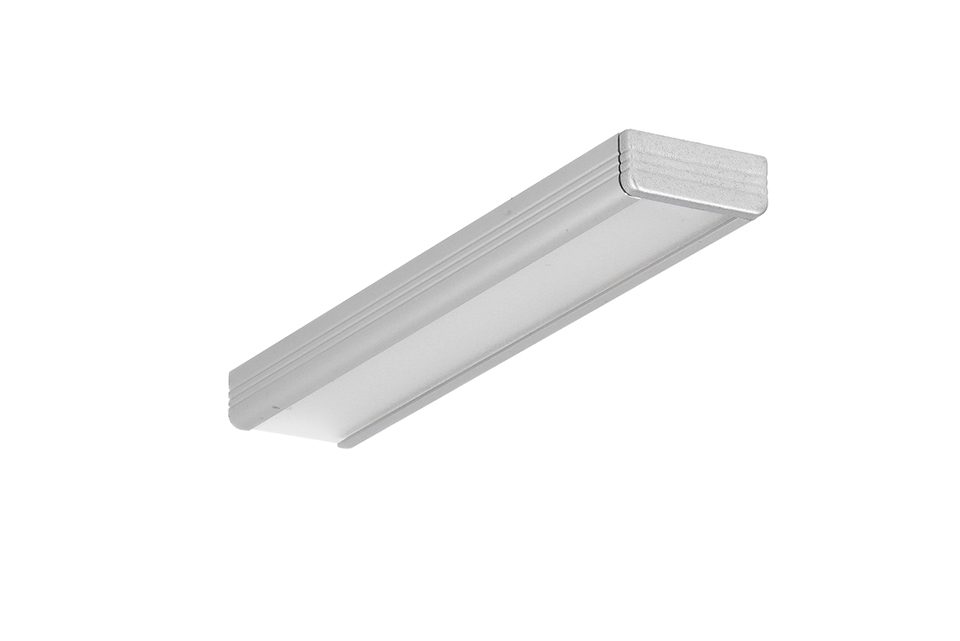 StrongLumio profil LED Surface 10, 4050mm stříbrná elox