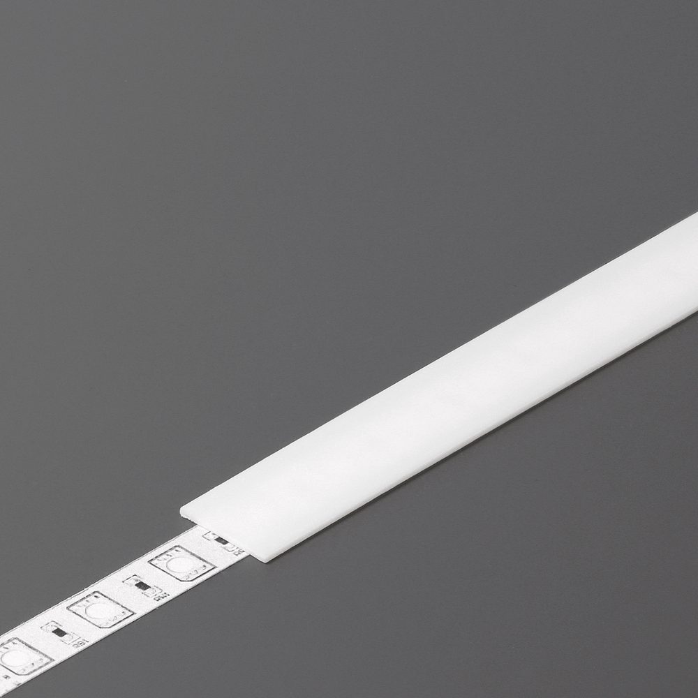 StrongLumio krycí lišta J Begtin/Begton 12 naklapávací/násuvná, 2000mm mléčná