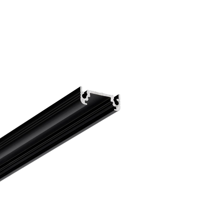 StrongLumio profil LED Surface 10, 3000mm černá elox