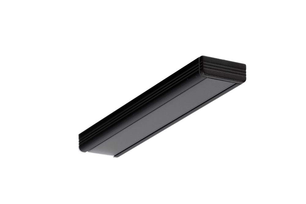 StrongLumio profil LED Surface 10, 2000mm černá elox