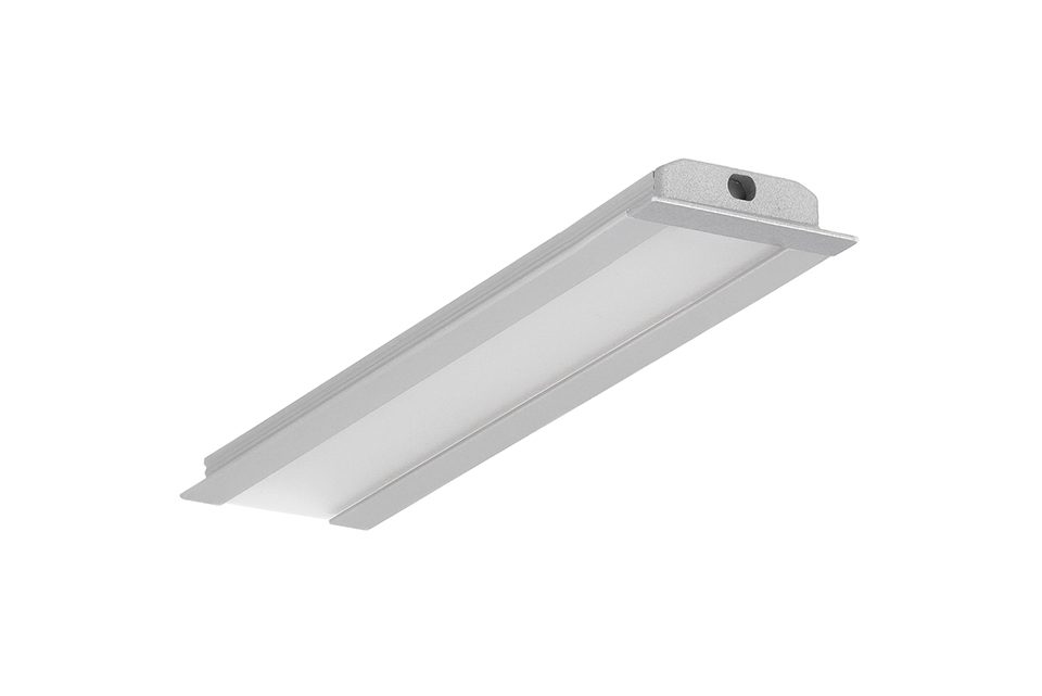 StrongLumio profil LED Groove 10, 3000mm stříbrná elox