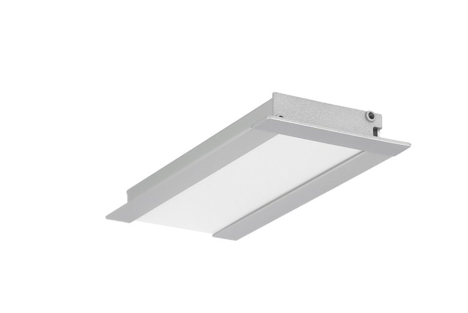 StrongLumio profil LED Flat 8, 2000mm stříbrná elox