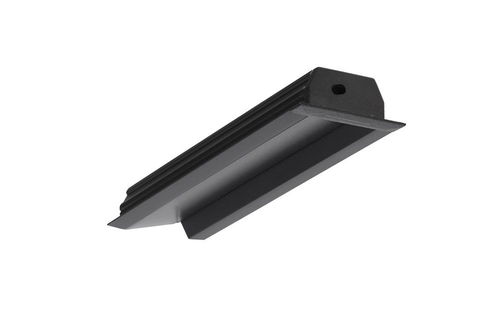 StrongLumio profil LED Diagonal 14 alu černý 4050mm