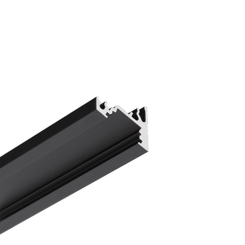StrongLumio profil LED Corner 10, 3000mm černá elox