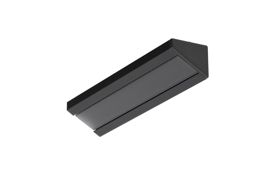 StrongLumio profil LED Corner 10, 3000mm černá elox