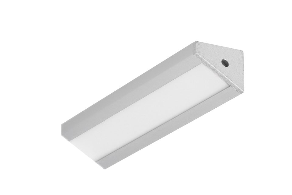 StrongLumio profil LED Corner 10, 2000mm stříbrná elox
