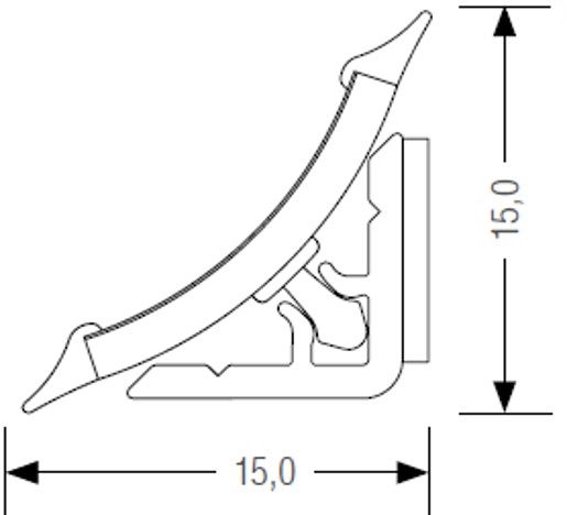 TL Slim line plus (Compact line) NEREZ BROUŠENÝ 4,2m
