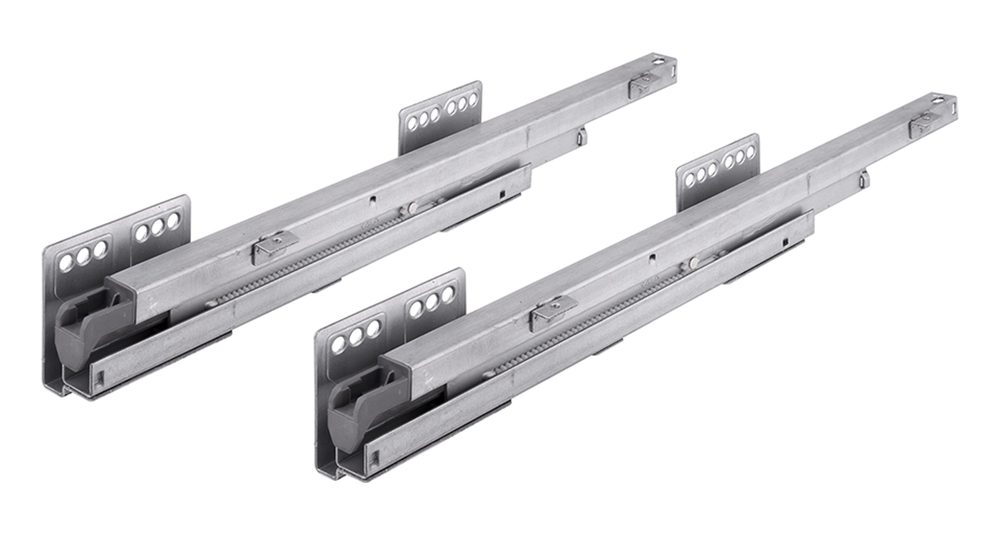 K-StrongWire dvojkoš 150 mm, šedý, se skrytým výsuvem, levý