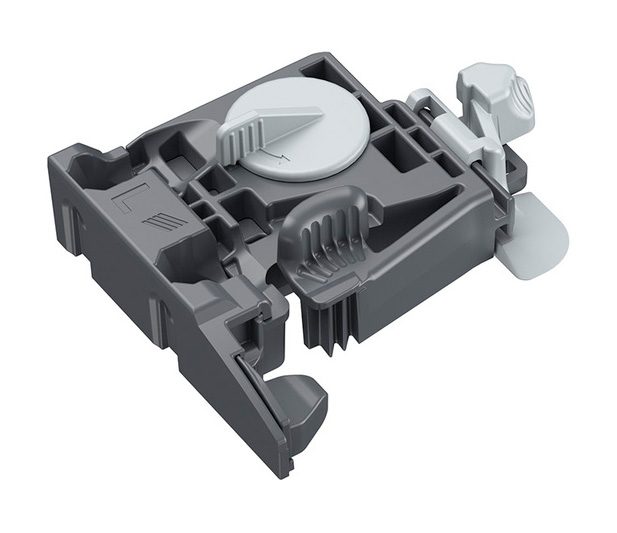 K-HETTICH Quadro V6 5D skrytý celovýsuv 500mm/30kg, sada pro 16mm, spojky, SiSy