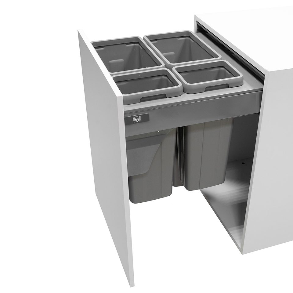 K-StrongBins komplet sorteru 72l 2x27l + 2x9l