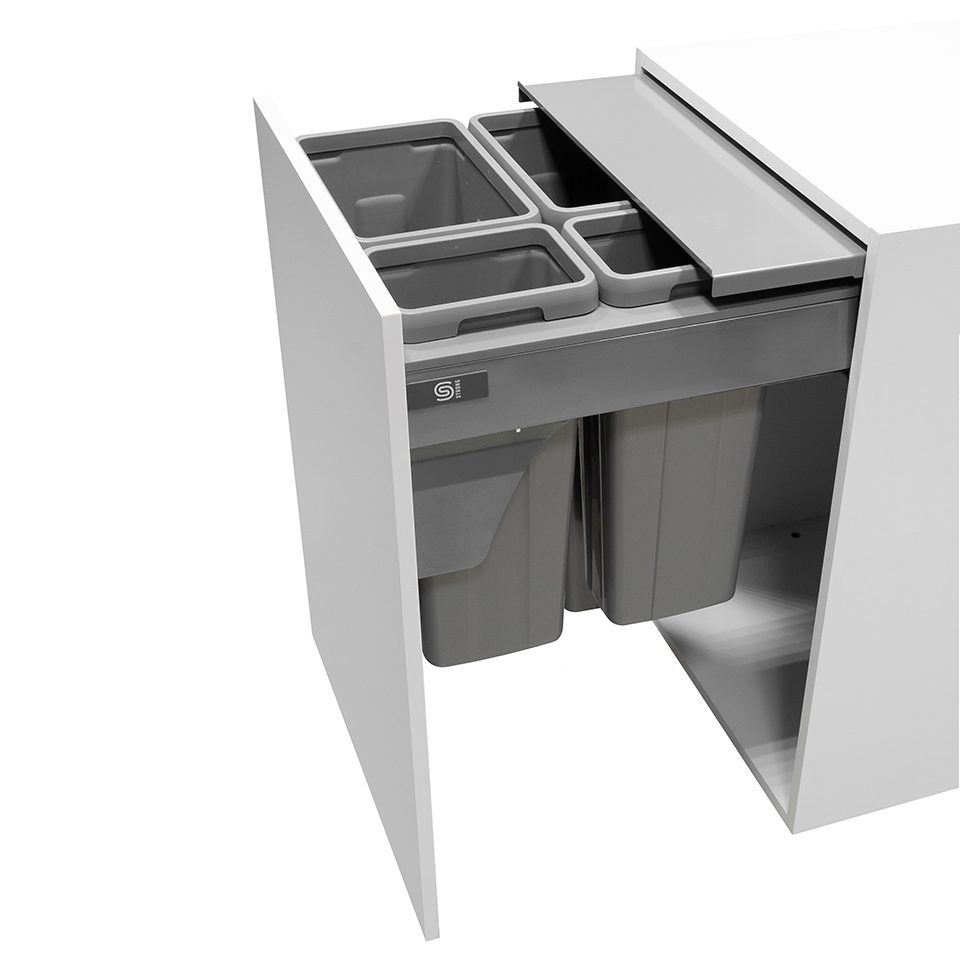 K-StrongBins komplet sorteru 72l 2x27l + 2x9l