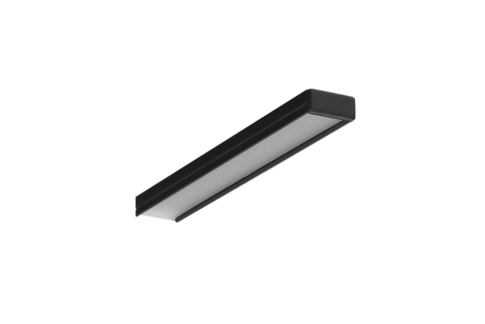 StrongLumio profil LED Begton 12 alu černá 3000mm