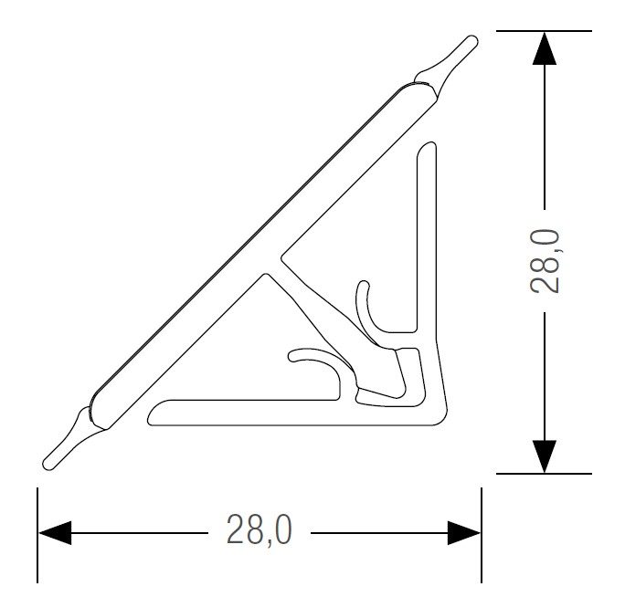 TL K349 Světlá stěrka (NOVÝ TYP) 4200/28/28