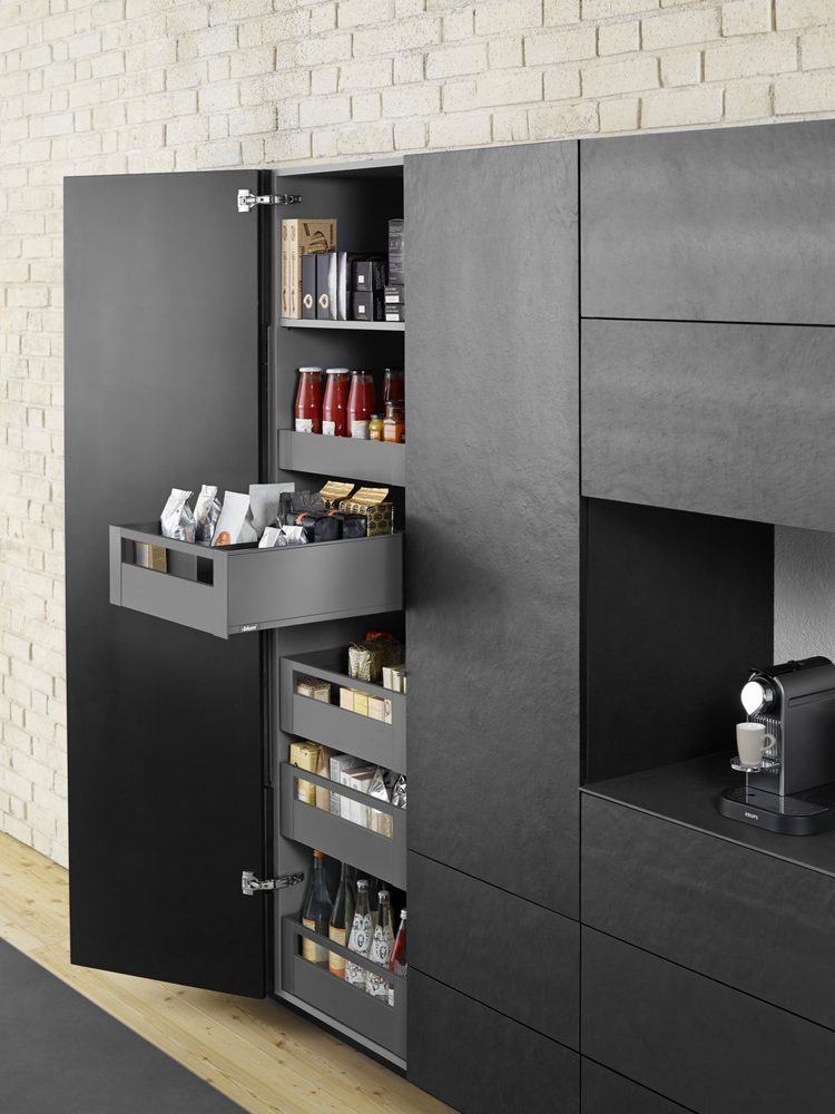 K-BLUM SpaceTower Legrabox C Pure, černá, KB600