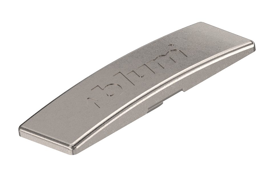 BLUM 70.1503.BP krytka ramínka s raženým logem nikl