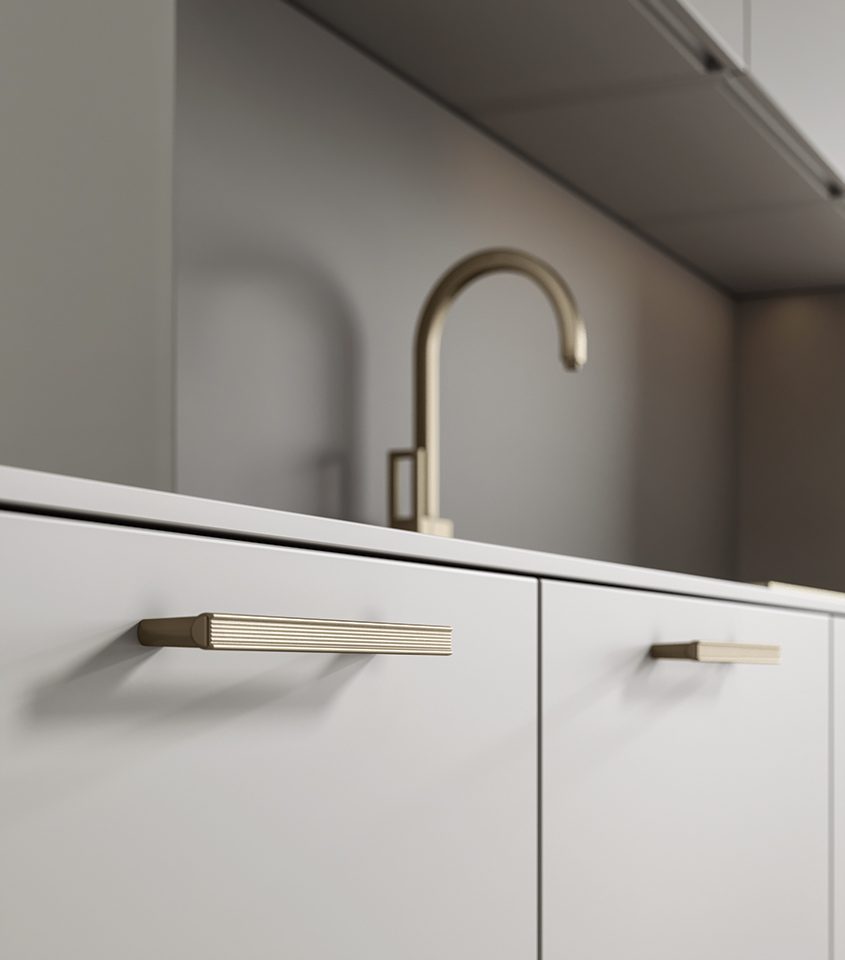 MARELLA DESIGN Úchytka Riva 160 titanium