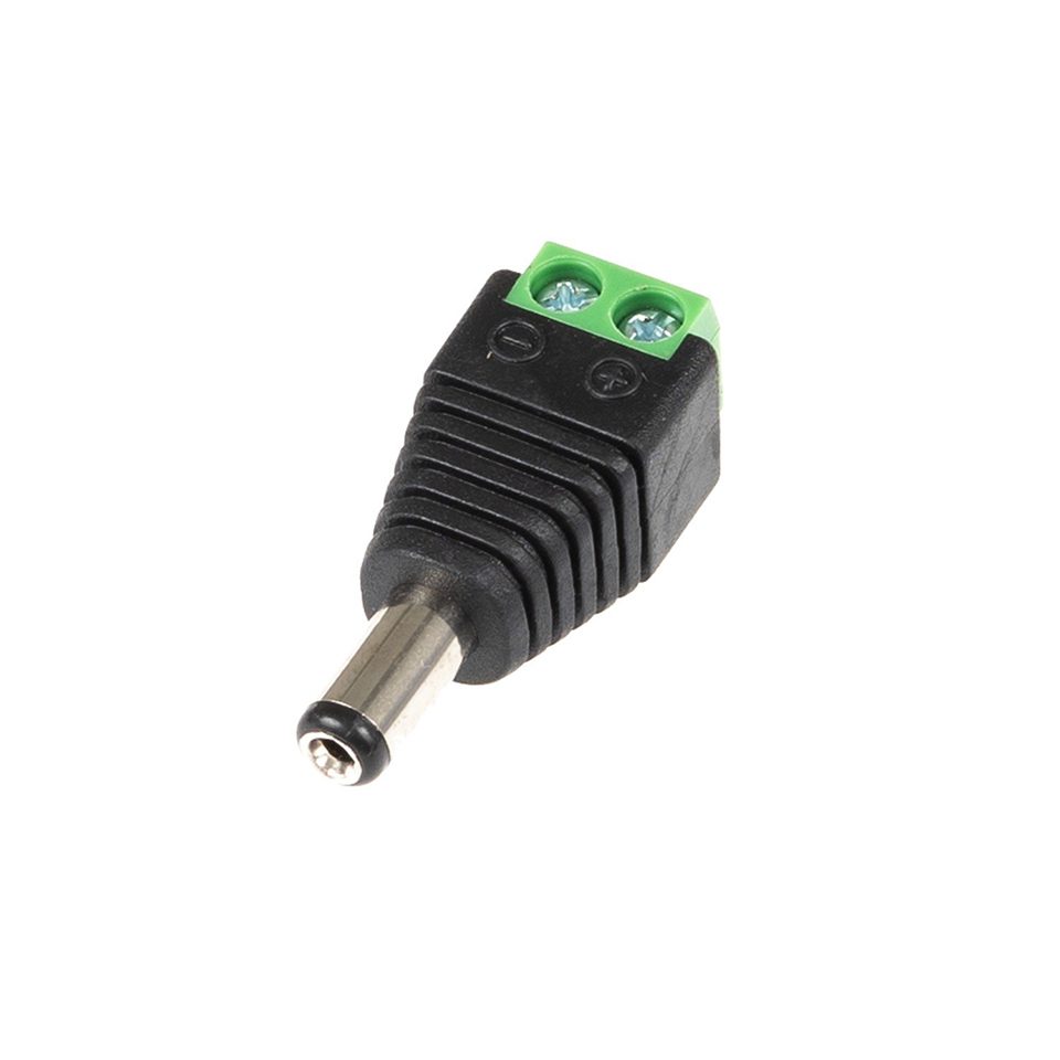 StrongLumio napájecí DC zdířka 2,1mm se svorkovnicí (samec)