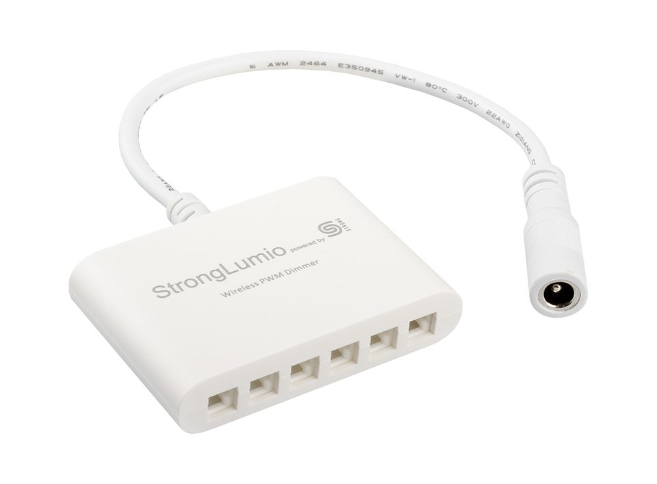 StrongLumio přijímač/rozvaděč pro bezdrátové samonapájecí vypínače 12/24V