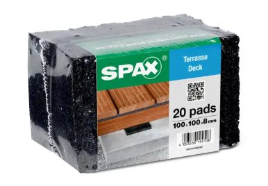 SPAX PAD podložka 100x100x8mm 20ks