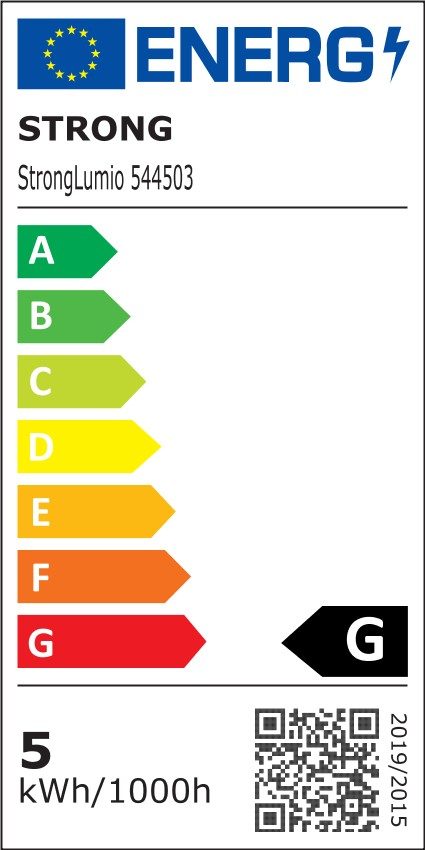 StrongLumio LED pásek COB 24V 5W/m (320 LED/m) 8mm, bílá teplá