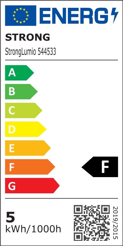 StrongLumio LED pásek COB 24V 5W/m (320 LED/m) 8mm, bílá studená