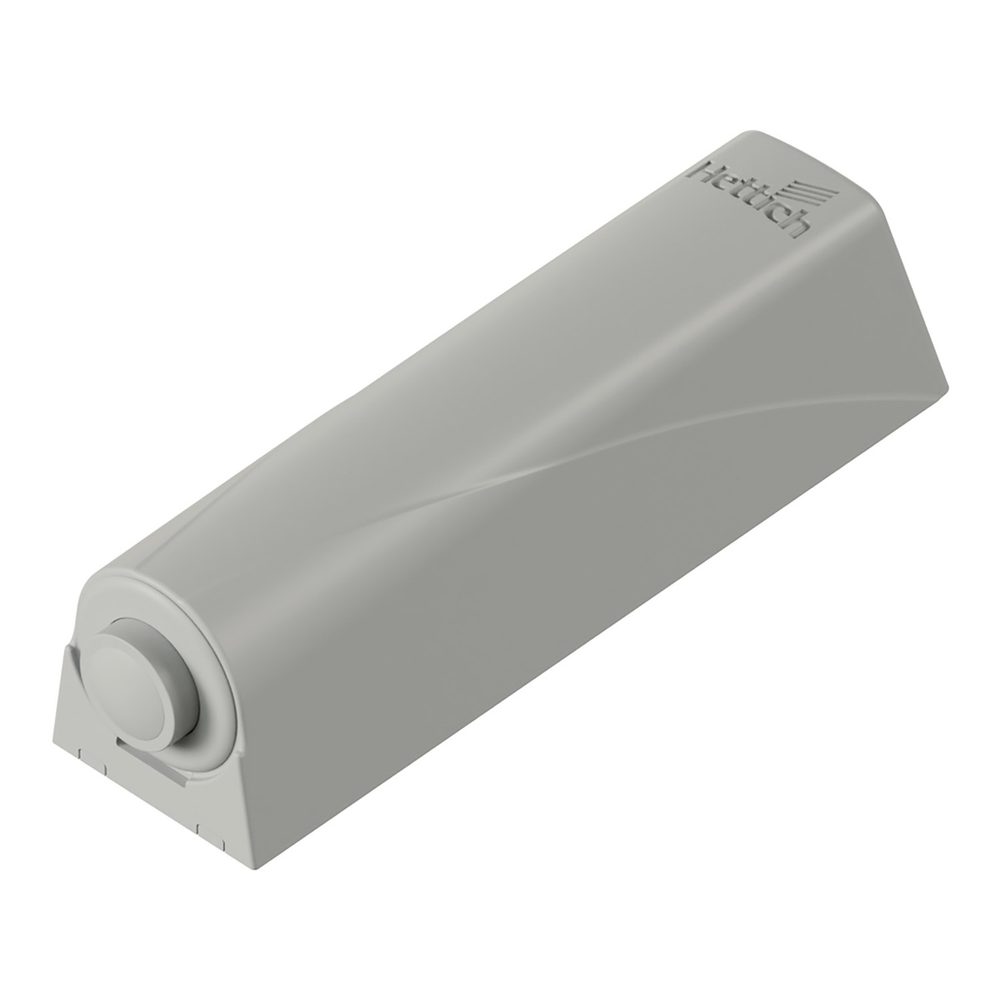 HETTICH 9375900 pístek PTO s čočkou, krátký, s adaptérem, šedá