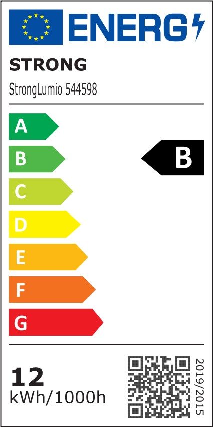 StrongLumio LED pásek vysoká svítivost 24V 12W/m (160 LED/m) 8mm, bílá teplá