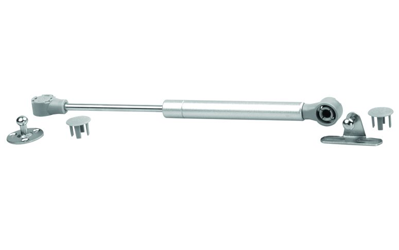 StrongLifts plynová vzpěra, pro horní výklop, polohovací, 245mm/120N, šedá