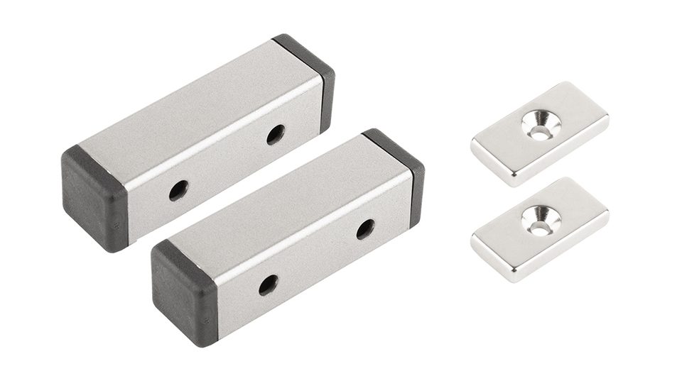 POZZOLI A56 dveřní zarážka s magnetem pro sklopné postelové kování