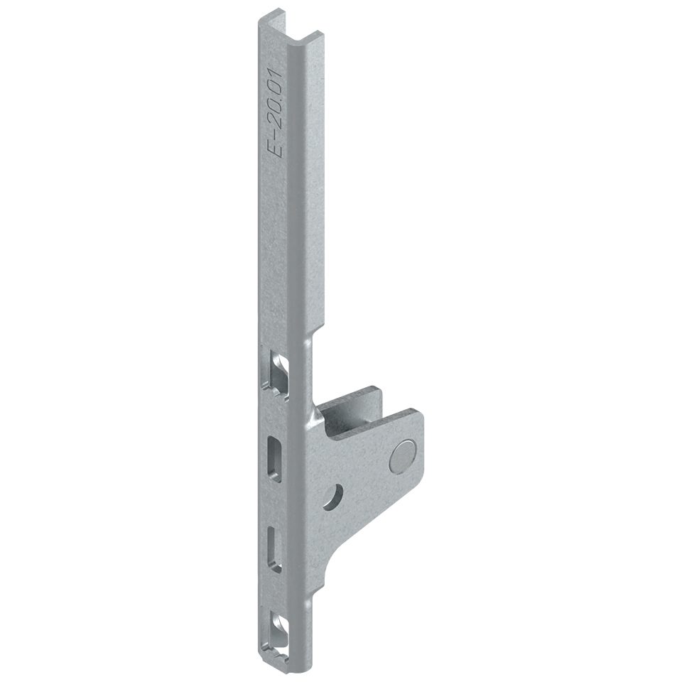 K-BLUM Legrabox, zásuvka K 600mm/40kg, Tip-on, šedá, vrut