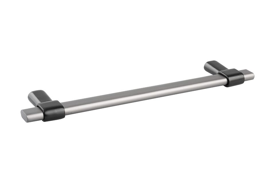 TULIP Úchytka Joliet 256 steel grey/černá matná