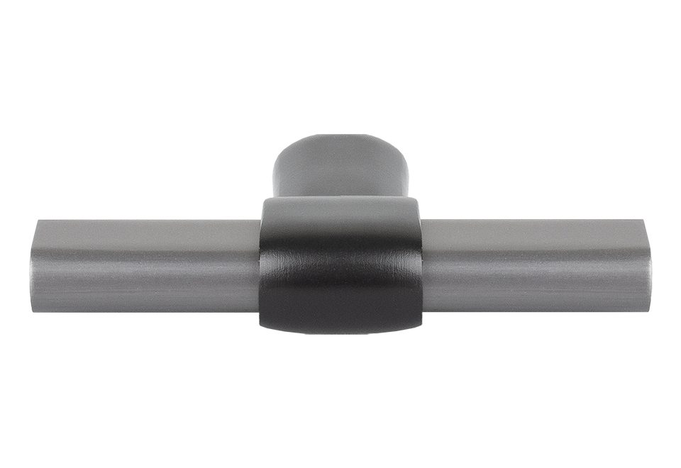 TULIP Knop Joliet steel grey/černá matná