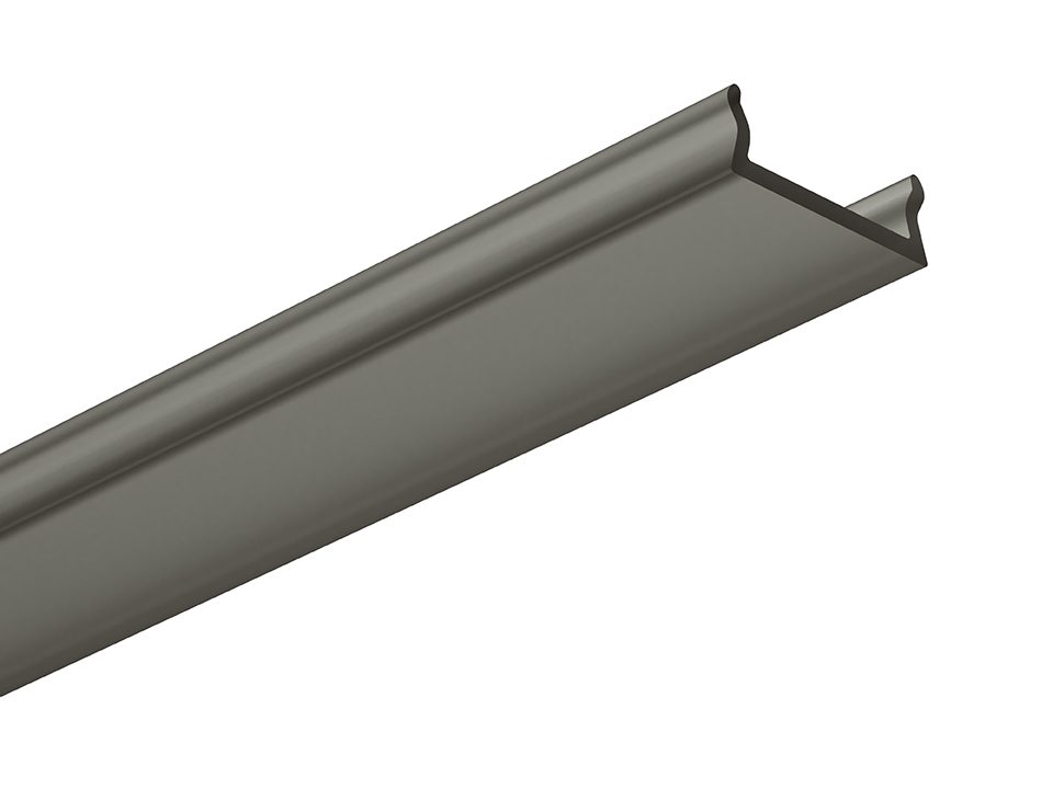 StrongLumio krycí lišta k LED profilům Maglyte-10 naklapávací, 3030mm černá